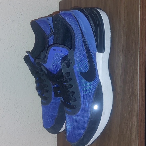 Nike Waffle One Racer Blue Sneakers - Picture 3 of 6